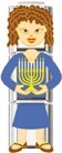 Hanukkah Chick Charm Chick Italian Charm