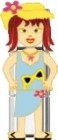 Sundress Chick Chick Charm Chick Italian Charm