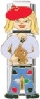Artist Painter Chick Charm Chick Italian Charm