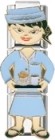Flight Attendant Chick Charm Chick Italian Charm