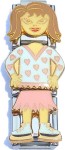 Hearts in Pink Chick Charm Chick Italian Charm