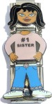 Ethnic #1 Sister Charm Chick Italian Charm