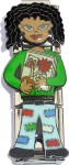 Ethnic Scrapbook Chick Charm Chick Italian Charm