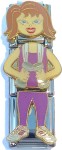 Workout Exercise Chick Charm Chick Italian Charm