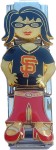 San Francisco Giants Chick  Charm Chick Italian Charm