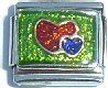 Hearts (Red & Blue)