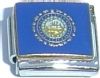 Flag of New Hampshire Italian Charm 