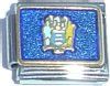 Flag of New York Italian Charm