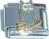 Owl Italian Charm