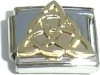 Gold Trinity Symbol