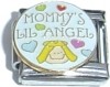 Mommy's Lil Angel Italian Charm