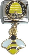 Dangle Bee Italian Charm