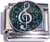 Music Note Italian Charm