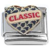 CT4829 Classic Heart Italian Charm