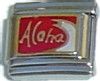 Aloha Wave (on red)