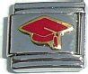 Graduation Cap in Red