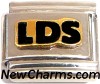 T569BLACK LDS In Black Italian Charm