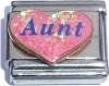 Aunt on Pink Heart