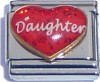 Daughter on Red Heart