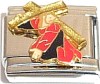 Jesus Carrying Cross Italian Charm