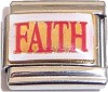 FAITH Italian Charm