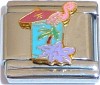 Drink with Flamingo Italian Charm