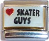 Love SKATER GUYS Italian Charm