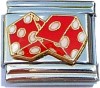 Red Dice Italian Charm