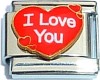 I Love You Italian Charm