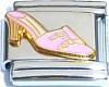 Pink Designer Shoe Italian Charm