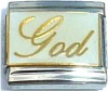 God Italian Charm
