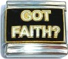 Got Faith?  Italian Charm