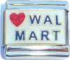 Love Walmart Italian Charm