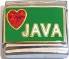 CT6445 Love Java Italian Charm