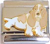 Bassett Hound Italian Charm