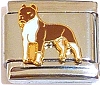 Pitt Bull Standing Italian Charm
