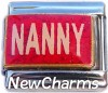 CT9700 Nanny on Red Italian Charm