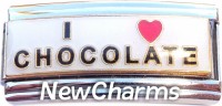 CT9718 I Love Chocolate Italian Charm (superlink)