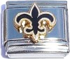 New Orleans Saints Italian Charm 9mm Modular Charm