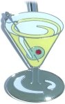MARTINI PURSE KEY FINDER / KEY KEEPER / KEY CLIP