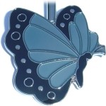 FLYING BUTTERFLY  PURSE KEY FINDER / KEY KEEPER / KEY CLIP