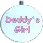 DADDY'S GIRL PURSE KEY FINDER / KEY KEEPER / KEY CLIP
