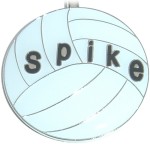 VOLLEYBALL PURSE KEY FINDER / KEY KEEPER / KEY CLIP