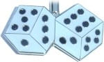 DICE PURSE KEY FINDER / KEY KEEPER / KEY CLIP