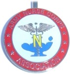 ARMY NURSE CORPS PURSE KEY FINDER / KEY KEEPER / KEY CLIP