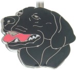 BLACK LAB  PURSE KEY FINDER / KEY KEEPER / KEY CLIP