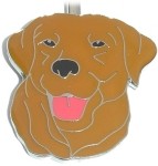 CHOCOLATE LAB  PURSE KEY FINDER / KEY KEEPER / KEY CLIP