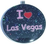I LOVE LAS VEGAS PURSE KEY FINDER / KEY KEEPER / KEY CLIP