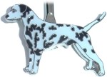 DALMATION PURSE KEY FINDER / KEY KEEPER / KEY CLIP
