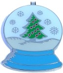 SNOW GLOBE KEY FINDER / KEY KEEPER / KEY CLIP